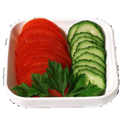 Salată de castraveți și roșii / Cucumber and tomato salad
