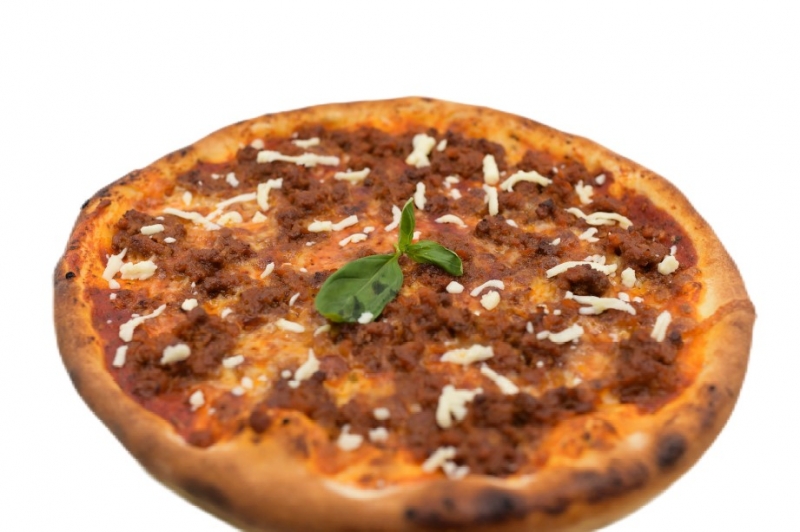 Pizza bolognese